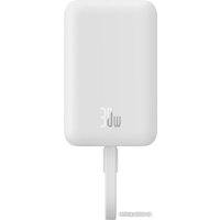 Внешний аккумулятор Baseus Magnetic Fast Charge Power Bank Type-C Edition 30W 10000mAh (белый)