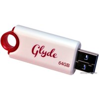 USB Flash Patriot Glyde 64GB (белый/красный)