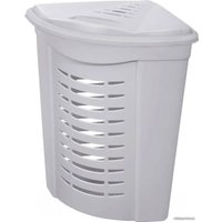 Корзина Эльфпласт EP081 угловая (45л, серый)