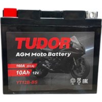 Мотоциклетный аккумулятор Tudor YT12B-BS L+ (10 А·ч)