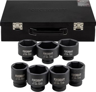 Набор головок слесарных ForceKraft FK-8071-5MPB (58496)