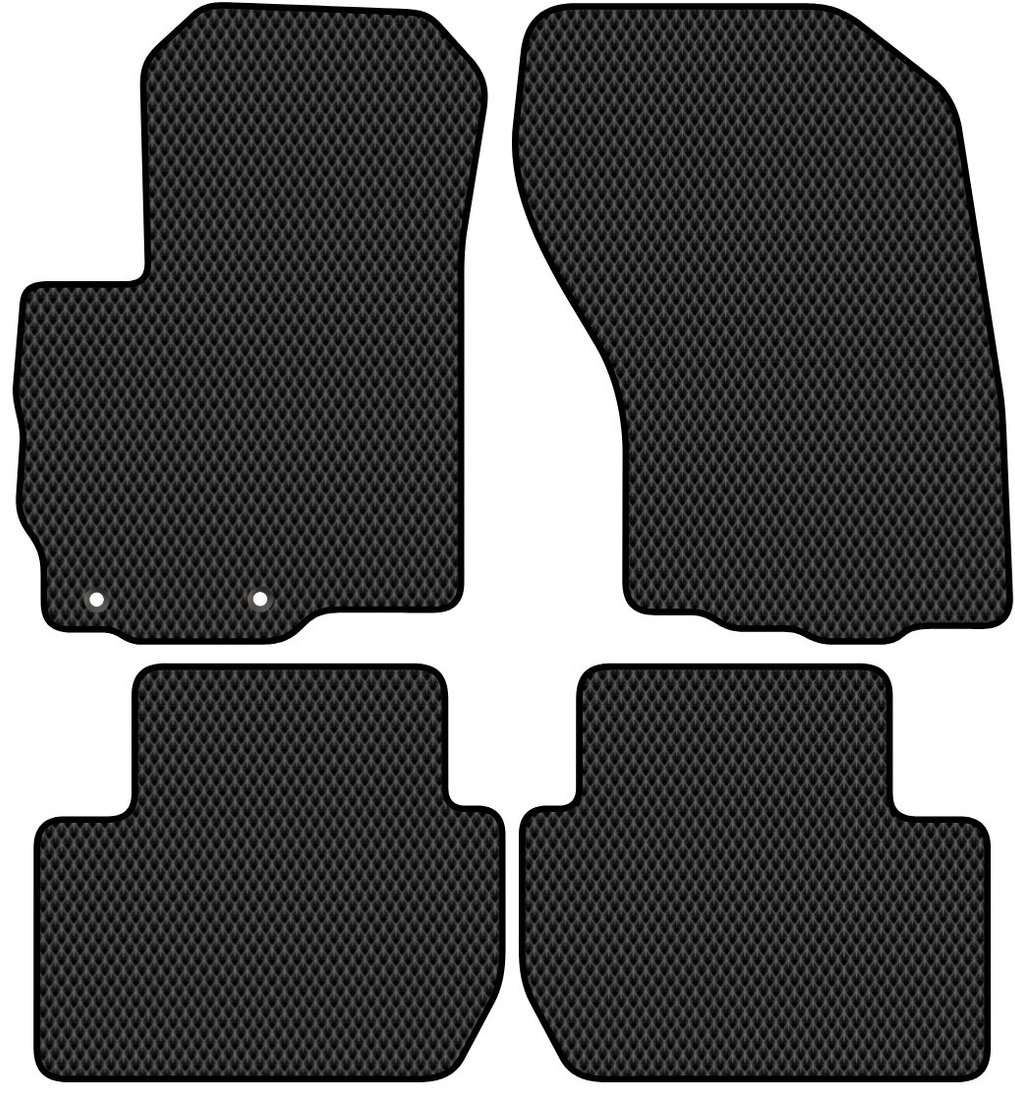 Комплект ковриков для авто Alicosta Citroen C-Crosser I (suv / EP) 2007 - 2012 (коричневый, сота)