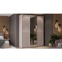 Шкаф-купе Трия Оскар Хилтон Т2 1800 271098 (ручка белая/кашемир/кашемир сатин)