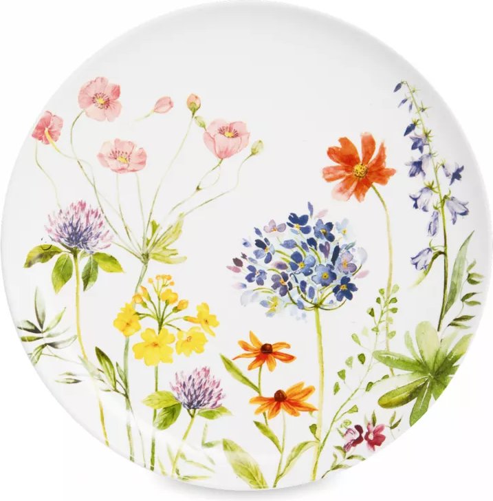 

Тарелка десертная Decor de table Полевые цветы CL-FS00563B