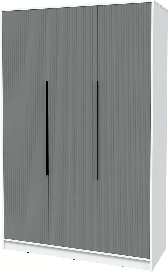 

Шкаф распашной Интерлиния Концепт Лайн КТ-Ш3 (белый платинум/серый)