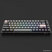 Клавиатура Akko 3068B Plus Black & Pink (Akko Cream Yellow V3)