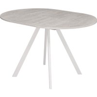 Кухонный стол Древпром М156 Пралеска ДП1-02-11 (шелковый камень/белый матовый) в Гродно