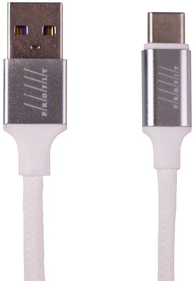 

Кабель Profit QY-18 USB Type-C 1 м (белый)