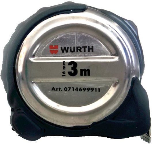 

Рулетка Wurth Profi 0714699911 (3м/16мм)