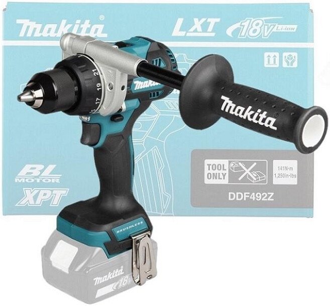 Дрель-шуруповерт Makita DDF492Z (без АКБ)