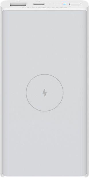 

Внешний аккумулятор Xiaomi Mi 10W Wireless Power Bank 10000mAh WPB15PDZM (белый, китайская версия)