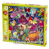 Пазл Айрис-Пресс IQ для малышей. Поляна фей 9785811272235 (48 эл)
