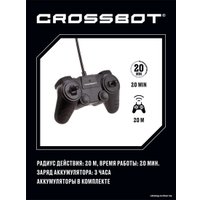 Автомодель Crossbot Джип Трофи Мастер 870596 (черный/оранжевый)