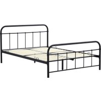 Кровать Halmar Linda 140/200 (черный) в Бобруйске