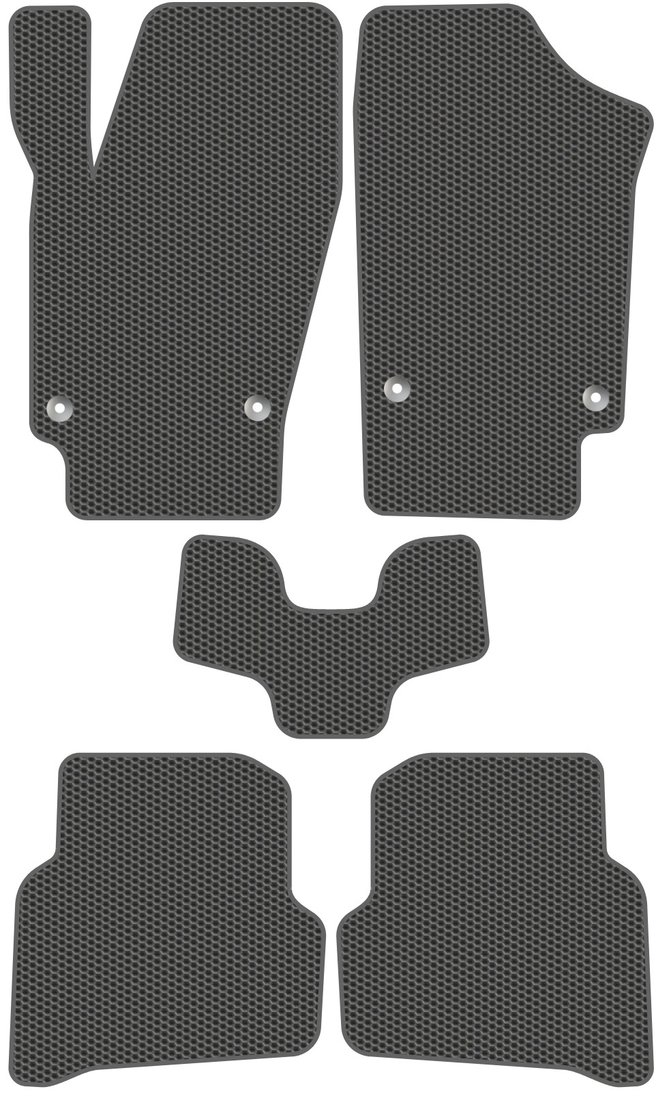 

Комплект ковриков для авто Alicosta Volkswagen Polo V (седан / 614, 604, 6C1, 612, 602, 6C1) 2008 - 2020 (серый)