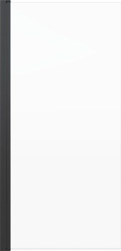 Стеклянная шторка для ванны Berges Wasserhaus River S Black 90 065013