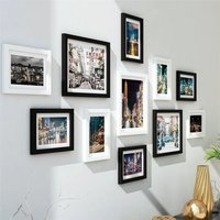 Набор фоторамок Sundays Home 6499002020A (11шт, белый/черный)