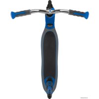 Двухколесный подростковый самокат Globber Flow 125 Foldable (синий/черный)