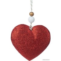 Елочная игрушка Magic Time Красное сердечко 89485