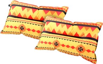 Подушка туристическая Mio Tesoro TBD0371514901B (2 шт, оранжевые полосы)