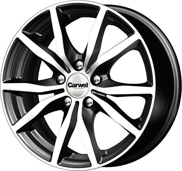 

Литые диски Carwel Бекан 57 15x6.5" 5x110мм DIA 65.1мм ET 35мм AB