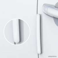 Накладка на дверь Baseus Streamlined Car Door Bumper Strip Black CRFZT-01 (черный)