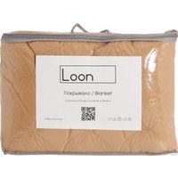 Покрывало Loon Виго 140х210 (светло-коричневый)