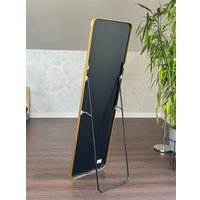 Зеркало eMZe Закругленные углы 45х150 DK0919.AUR (золото)