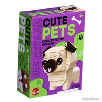 Конструктор Unicon Cute pets. Мопсик 9278946