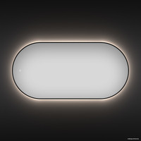  Wellsee Зеркало с фоновой LED-подсветкой 7 Rays' Spectrum 172201880, 90 x 45 см (с сенсором и регулировкой яркости освещения)