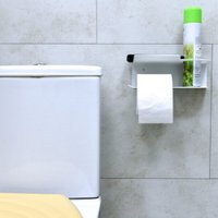 Держатель для туалетной бумаги Мультидом ХП34-292 (белый)