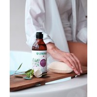  Synergetic Натуральный гель для душа Цветущий инжир и лотос 380 мл