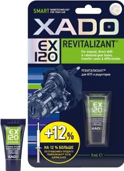 В КПП Xado Revitalizant EX120 для КПП и редукторов 9мл XA 10330