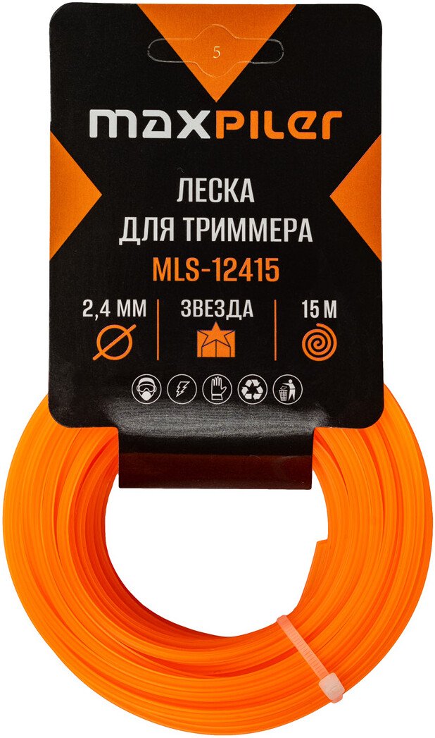 Леска для триммера MaxPiler MLS-12415