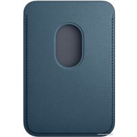 Кредитница Apple FineWoven Wallet MagSafe (тихоокеанский синий)