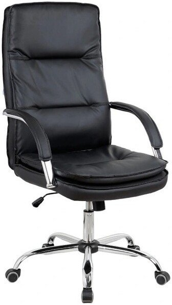 Офисное кресло King Style Sway PU Chrome (черный)