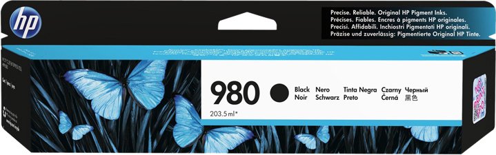 

Картридж HP 980 Black Original Ink Cartridge (D8J10A)