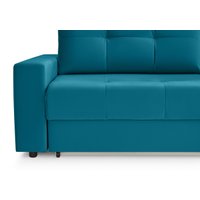 Угловой диван Mio Tesoro Манчестер 292 1.5ек-1.5ек-1.5пф (1102 аквамарин)