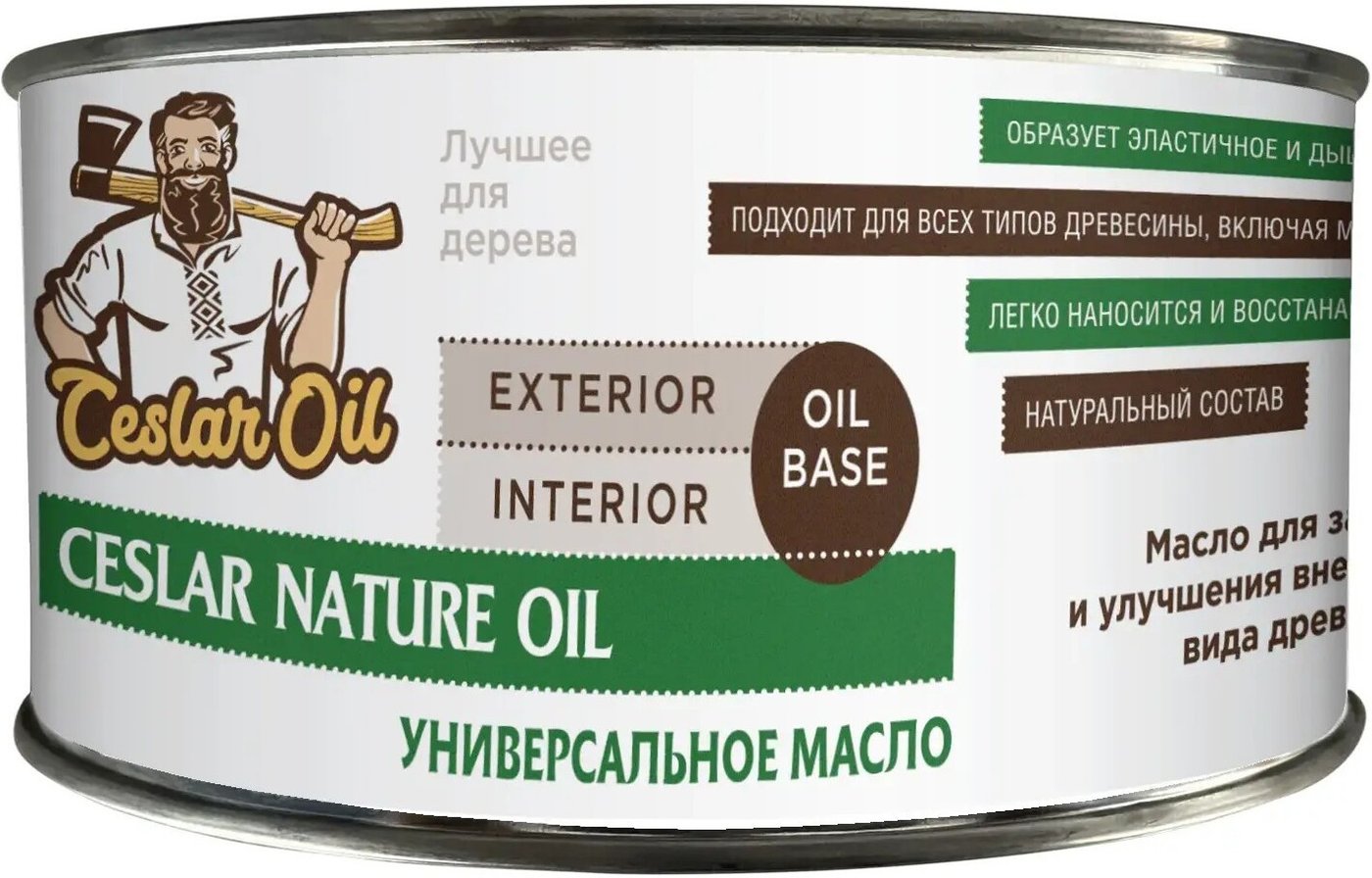 Масло Ceslar Nature Oil 0.45л (прозрачный)