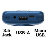 Кнопочный телефон Maxvi P110 (синий)