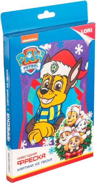 

Набор для создания поделок/игрушек Lori Фреска. Картина из песка Праздничный Гончик Кпс-012