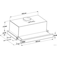 Кухонная вытяжка Backer TH50L-2F70-SS