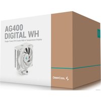 Кулер для процессора DeepCool AG400 Digital WH R-AG400-WHNDMN-G-1