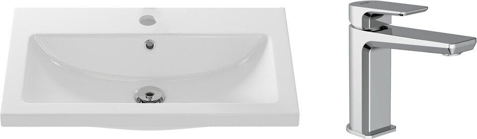 

Умывальник Cersanit Como 70 S-UM-COM70/1-w + 63063