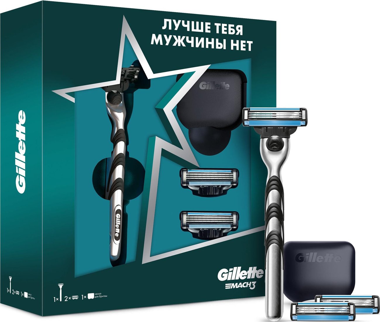 

Подарочный набор Gillette 7702018565207
