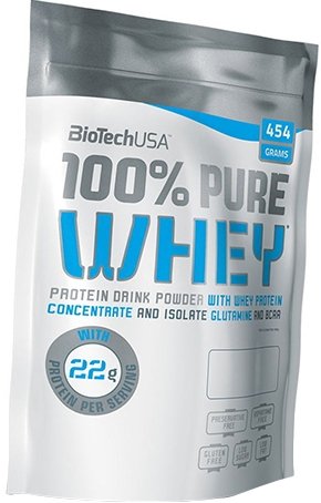 

Протеин комплексный BioTech USA 100% Pure Whey (малиновый чизкейк, 454 г)