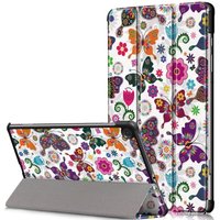 Чехол для планшета JFK Smart Case для Samsung Tab S6 lite P610 (бабочки)