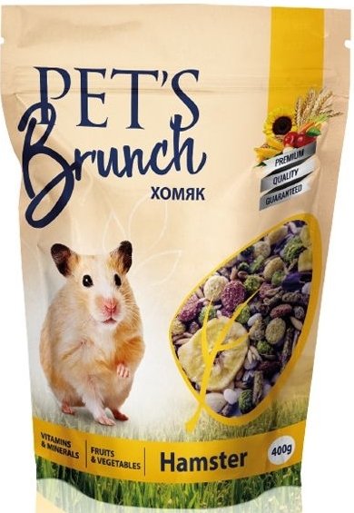 

Корм для грызунов Pet's Brunch для хомяков 400 г