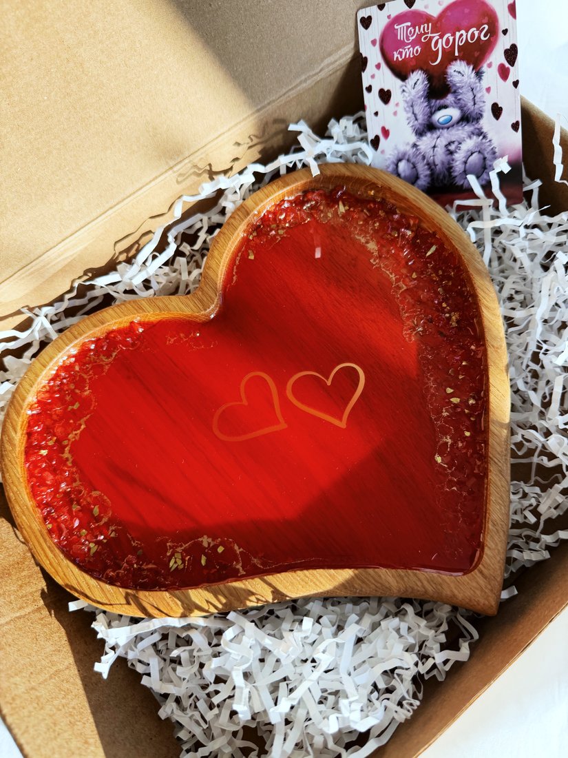 

Менажница Wood_N_Sea Сердце красное Мс-1/26