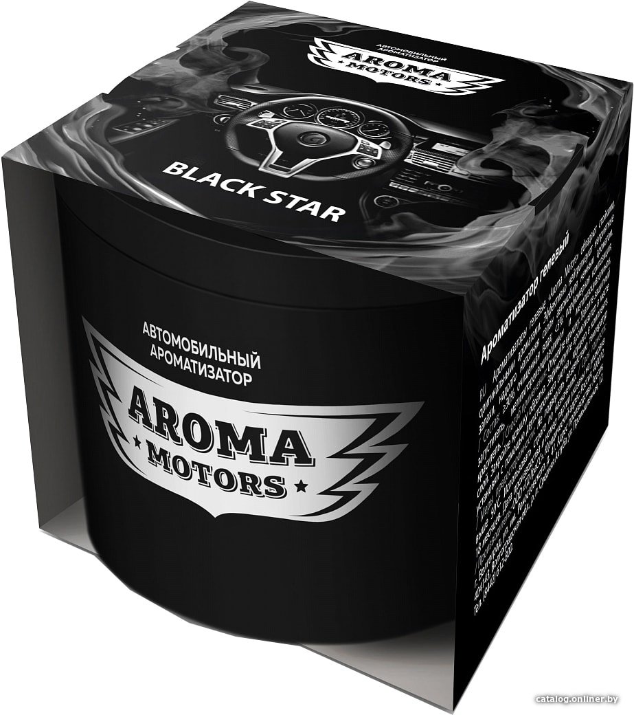 Grass Ароматизатор гелевый Aroma Motors Black Star 100 мл AC-0171